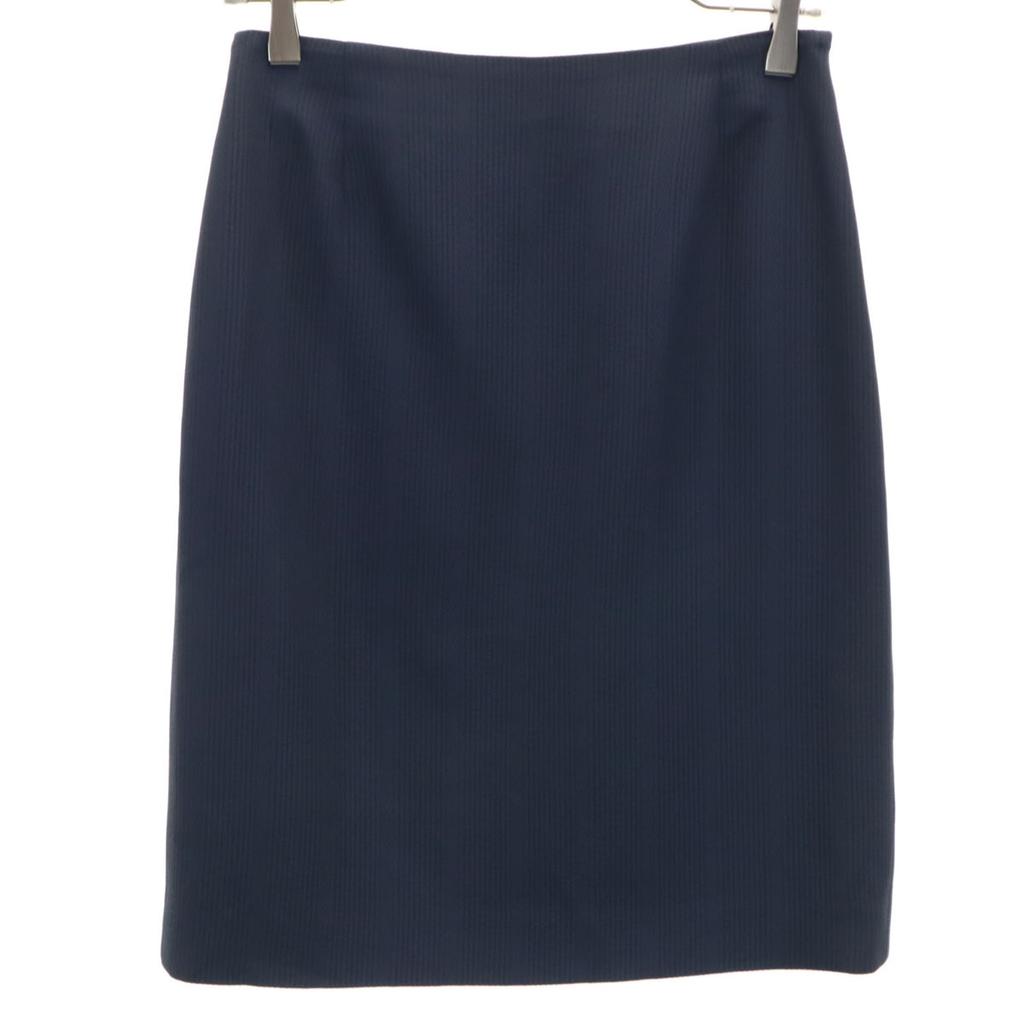 FENDI Midi length Tight Skirt 40 Navy Women Used