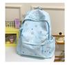 Schoolbag large capacity backpack high value fresh campus junior high school student schoolbag lightweight spring outing backpack female