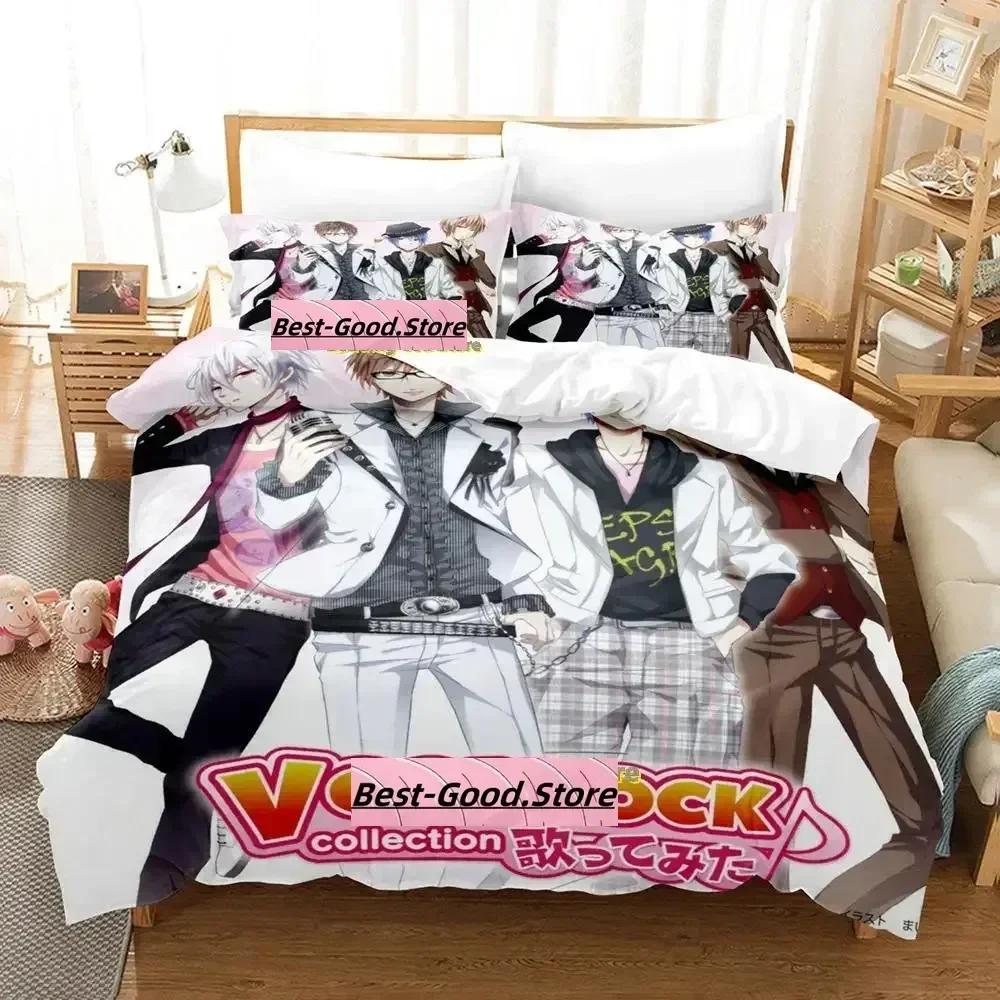 

Comforter Nico Nico Singer Bedding Set Single Twin Printed Bed Set With Soft Single Double Queen Super King Size Comforter (quilt)-EU Single(135*200cm)3pcs