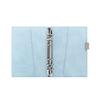 Filofax Domino Bible Size Planner, Pearl Blue, 022578 (Genuine Imported Product)