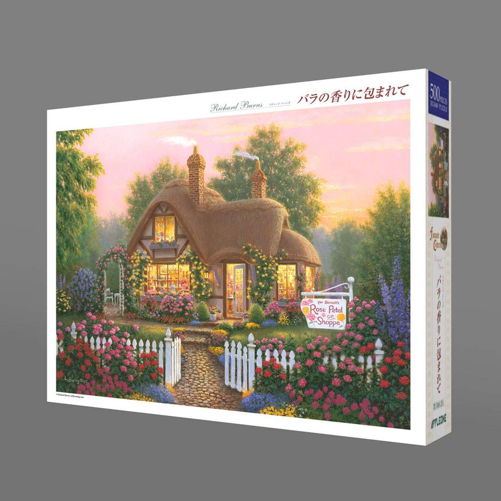 500 Piece Jigsaw Puzzle Wrapped In the Scent of Roses (38x53cm)