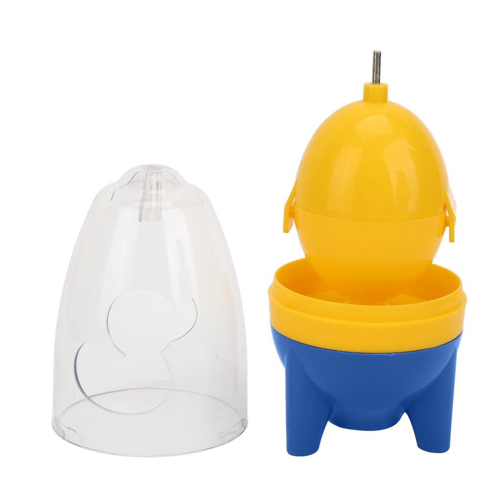 Egg Spinner Fun Shape High Torsion Rotation Homogeneous Hand Powered Portable Golden Egg Maker Blue