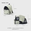 Pet Out Cat and Dog Backpack Brim Expandable Large Capacity Foldable Lightweight Breathable Dog Bag