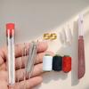 Large Eye Sew Needle Set Stainless Steel Big Nose Steel Needle Kit Reusable DIY Basic Sewing Set for Tinkering & Crafting Tool
