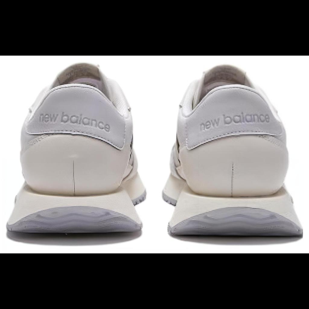 New Balance Unisex White Low Top Retro Running Shoes Fabric Cushioned Wear Resistant MS237WP