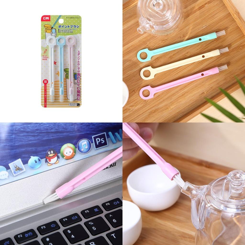 Nylon Bristle Brush Set For Kitchen And Home Cleaning Durable Portable Tool