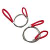 2Pcs Steel Wire Handsaw For Cutting Wood Plastic Metal Ergonomic Grip Lightweight Gardening Construction Use