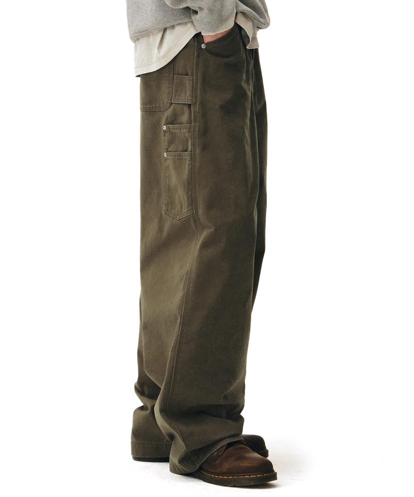 DECET Painter Wide Pants Dcpt070Olive