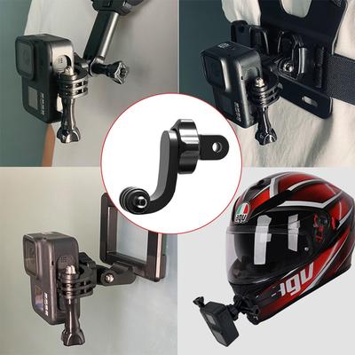 Universal SJCAM Adapter Bracket Action Camera Accessories Chin Mount Holder Vertical Bracket Adapter Motorcycle Helmet
