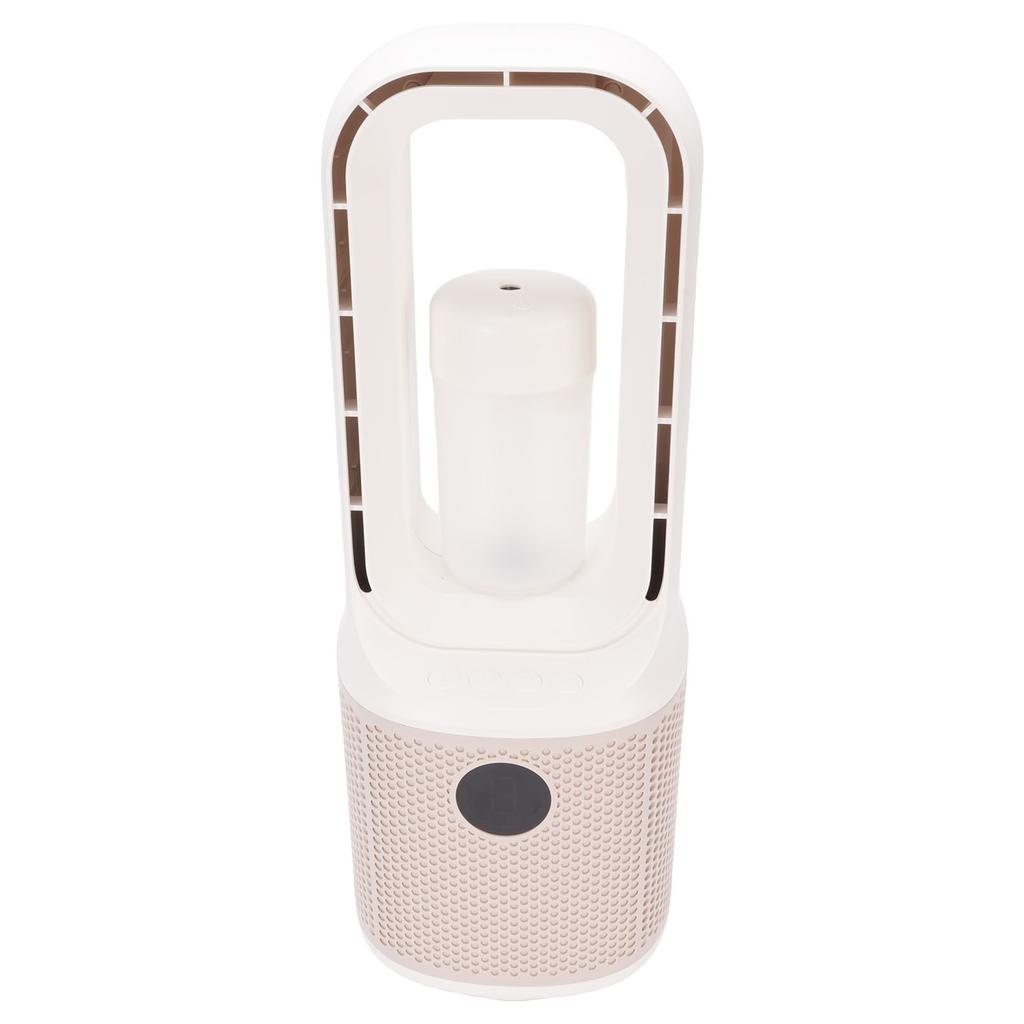 Bladeless Desk Fan with Humidifier 9 Speeds Quiet Misting Oscillating Small Cooling Turbo Fan with