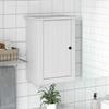 VidaXL BODO White Bathroom Wall Cabinet 44x30x60 Cm, Toilet Wall Cabinet, Wall-mounted Bathroom Cabinet, 4016854