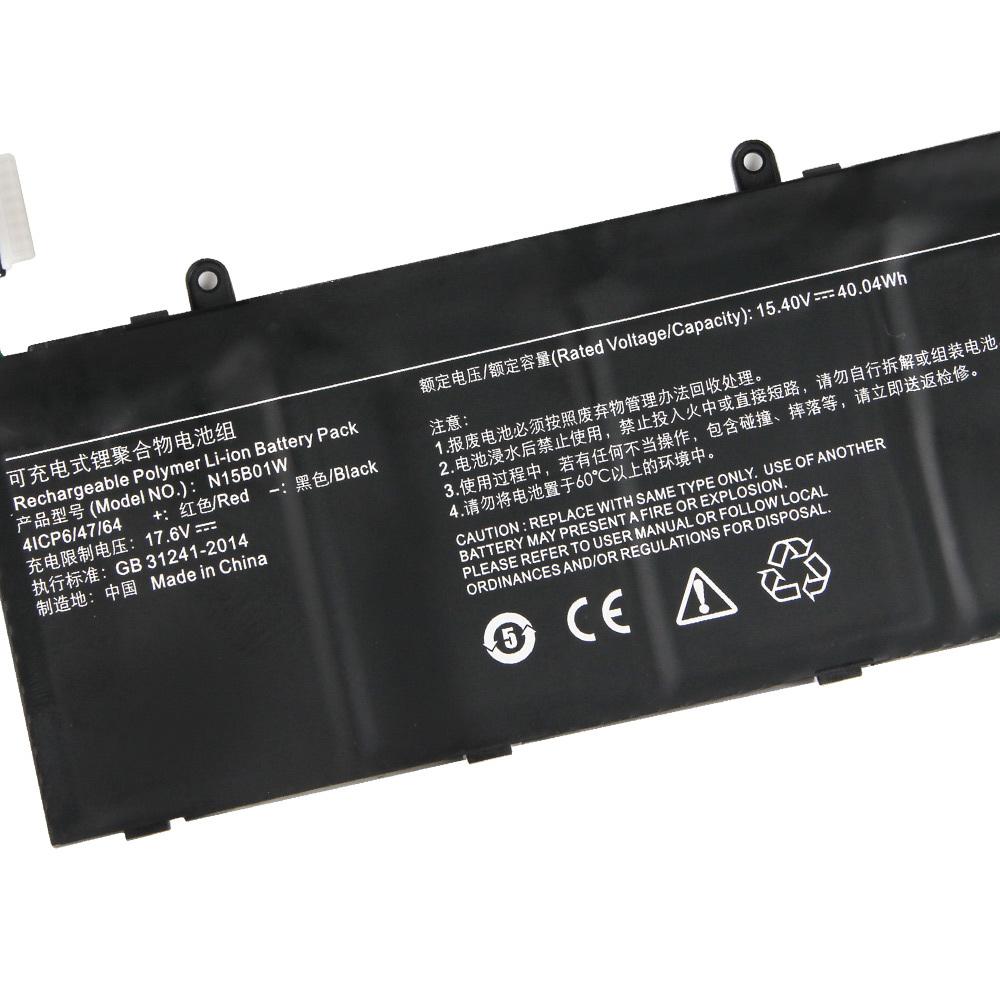 Replacement Laptop Battery N15B01W For Xiaomi Mi Ruby 15.6 inch TM1703 TM1802-AD/N/C 40Wh