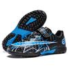 Children's men's and women's football shoes Velcro student professional training sneakers youth lawn broken nails football shoes