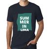 Grafisches T-Shirt für HerrenSommer in LIMA
