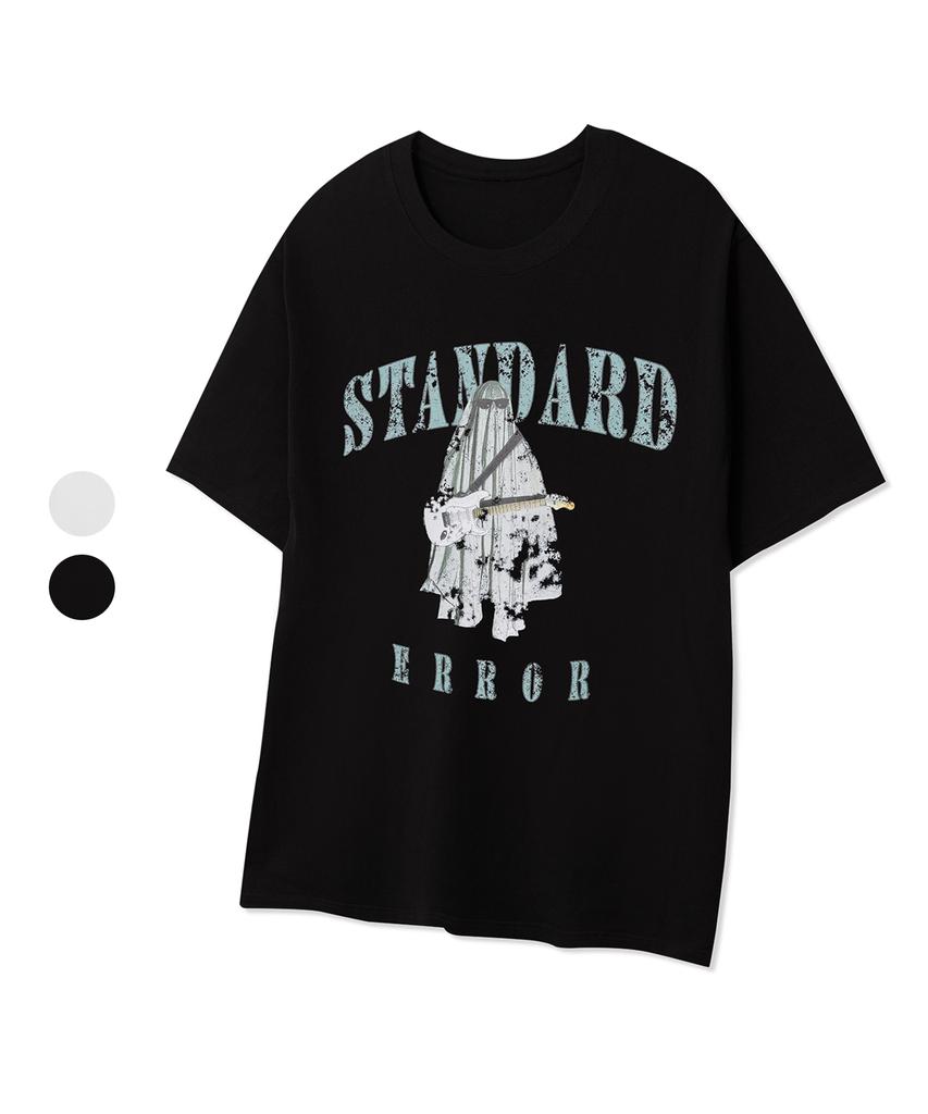 Standard Error 87-Stan254 Phantom Rhythm Crack Solid Short Sleeve T-Shirt (2 Colors)