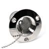Boat 316 Stainless Steel FUEL 38mm 1-1/2'' Deck Fill Filler Cap Oil Tank with Keyless Cap Yacht Caravan