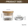 Glass Nail Brush Washer With Secure Lid And Mesh Filter For Gel Polishing Removal And Diy Tools