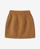MARNI Mini Plaid Skirt - Orange:Burgundy / Goma0553Iuutp730Chr79