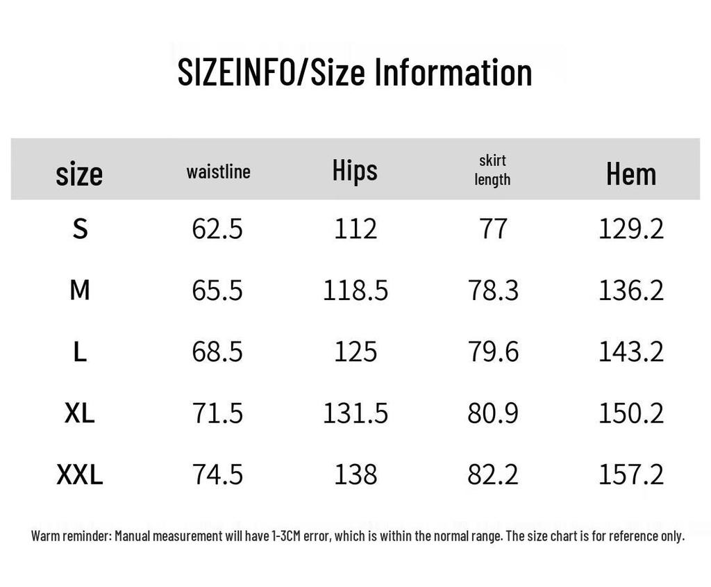 Sibaisha Women's Summer Drawstring A-line Mid-length Skirt