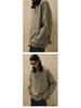 #OVDY Autumn/Winter Soft Minimalist Round Neck Rolled Edge Sweater