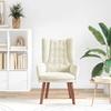 Armchair Cream 63 X 67 X 94 Cm Velvet