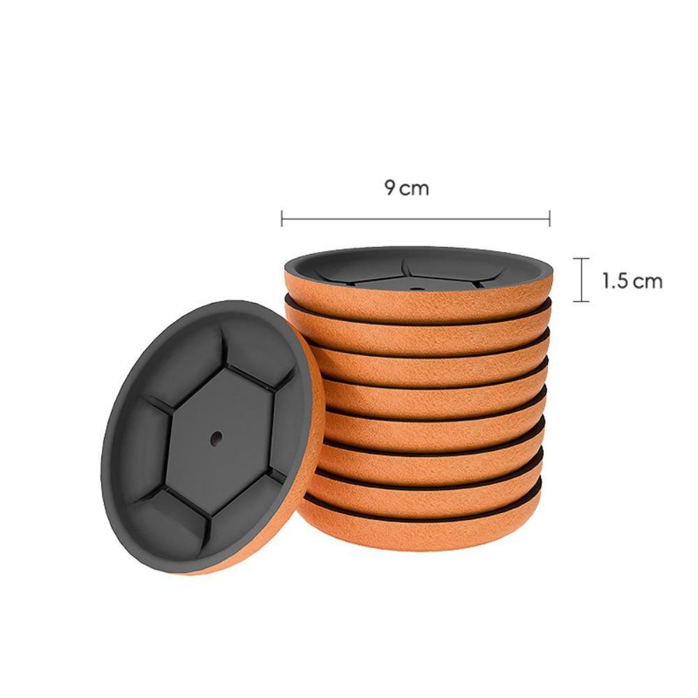 

4pcs/set Anti Noisy Furniture Leg Slider Pads Easy Move Soft Slip Mat Floor Protector Thickening Sofa Chair Floor Mat