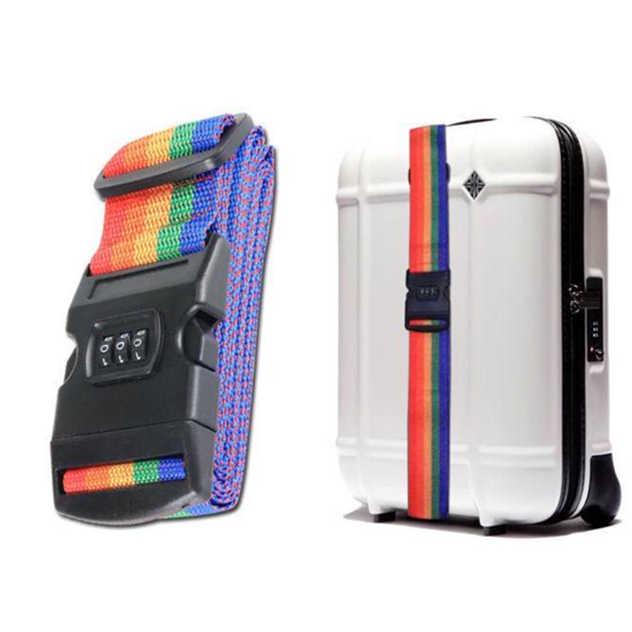 Buy Travel Trolley Luggage Code Lock Packing Strap Luggage Strap with A