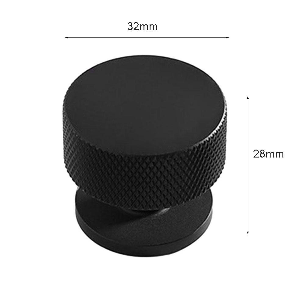 Cabinet Pulls Drawer Handles Round Furniture Handles Aluminium Single Hole Handle Wardrobe Dresser Drawer Knobs Hardware