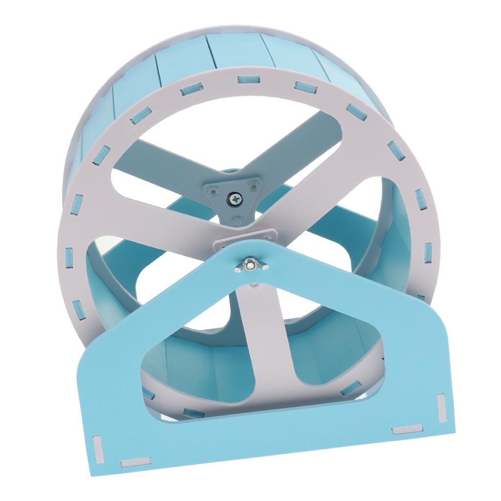 Buy Hamster Mouse Exercise Toy Jogging Small Animals Running Wheel Blue ...