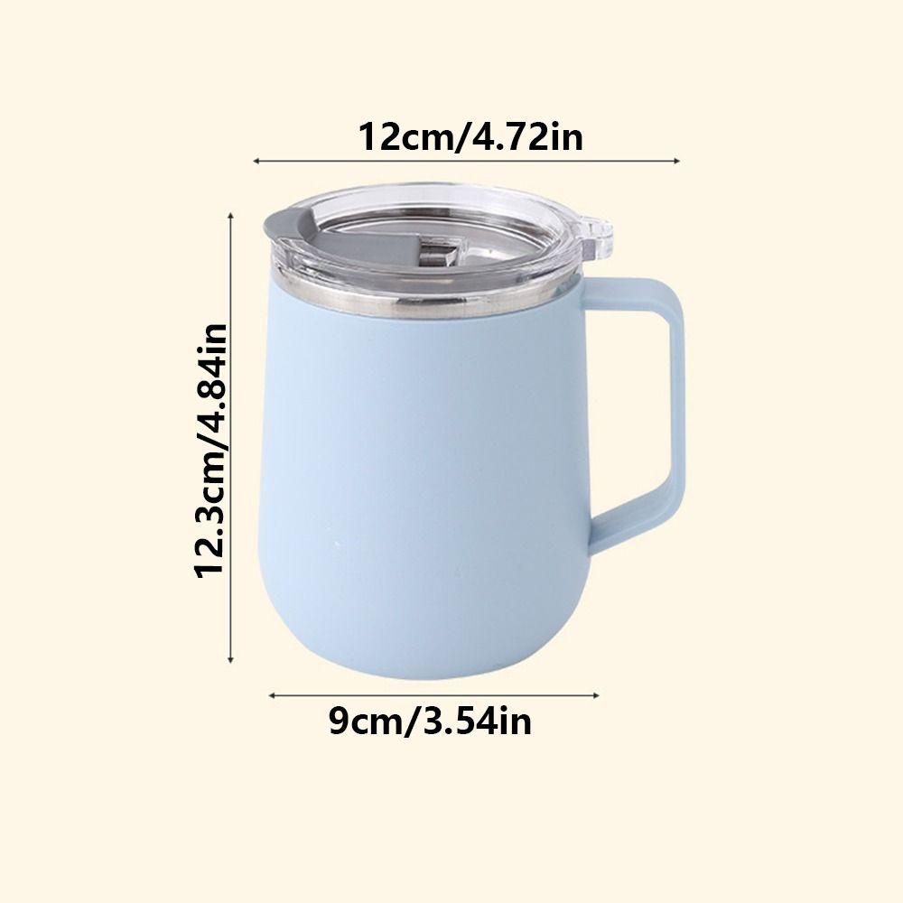 304 Stainless Steel Insulated Coffee Mug Leak-Proof Thermal Water Cup  School Use