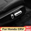 For Honda CRV CR-V 2017 2018 2022 Car Carbon Auto Seat Adjustment Button Switch Cover Decorative Case Knob Trim