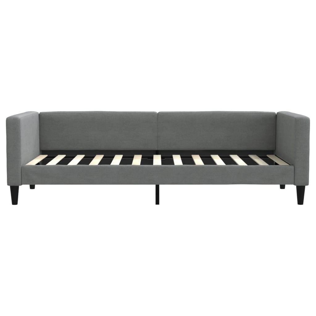 Vidaxl Sofa Z Materacem Do Spania, Ciemnoszara, 80X200 Cm, Tkanina