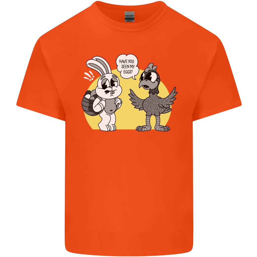 Have You Seen My Eggs Funny Easter Bunny Unisexs Light Cotton Tshirt