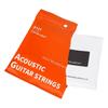 6Pcs 11-52 Folk Guitar Replacement String 6-string Acoustics Guitar Strings Strings Musical Instrument Accessories