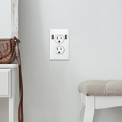 4 Adet Sahte Duvar Prizi Etiketi Şaka Aksesuarı Gerçekçi Su Geçirmez Yanıltıcı Elektrik Prizi Etiketi Ev Ofis Duvar Simüle Güç Soketi Vinil Çıkartma