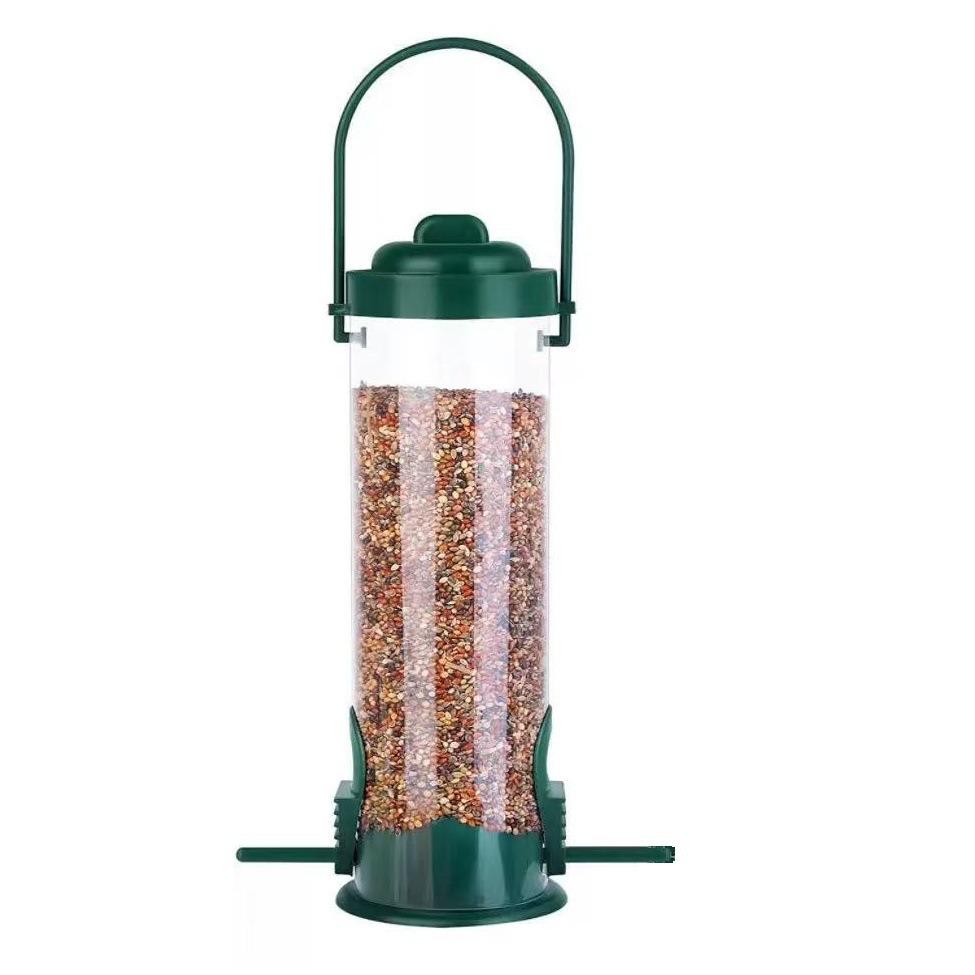 

Outdoor Mesh Hanging Bird Feeder - New Style PET Feeder (OPP Bag) зелёный