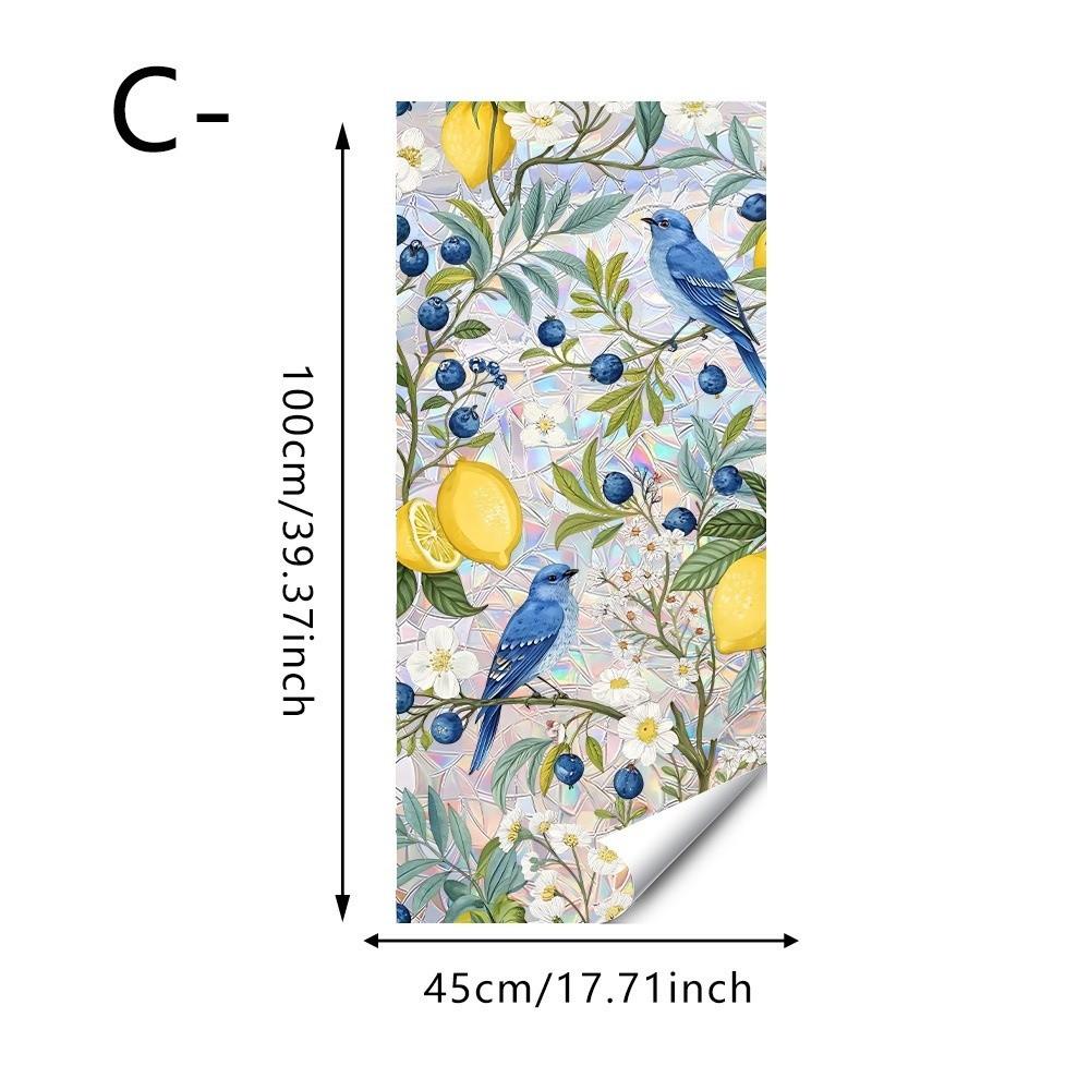 Self Adhesive Glass Sticker PVC Electrostatic Glass Sticker New Window Sticker Window Decoration