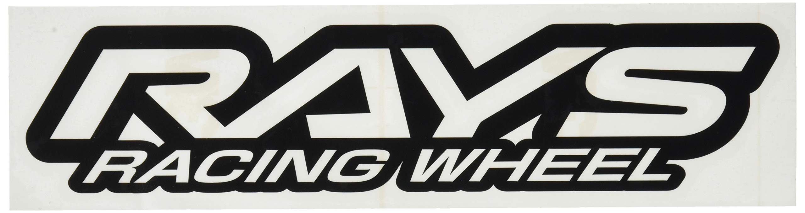 

RAYS Racing Logo Matte 74040200024BK Sticker, W200mm, Black, No. 21,