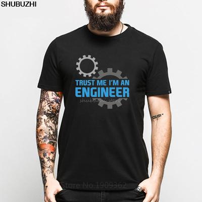 Vytvoř si vlastní tričko s krátkým rukávem s kulatým výstřihem a kompresní pánské tričko Věř mi, jsem inženýr sbz4293