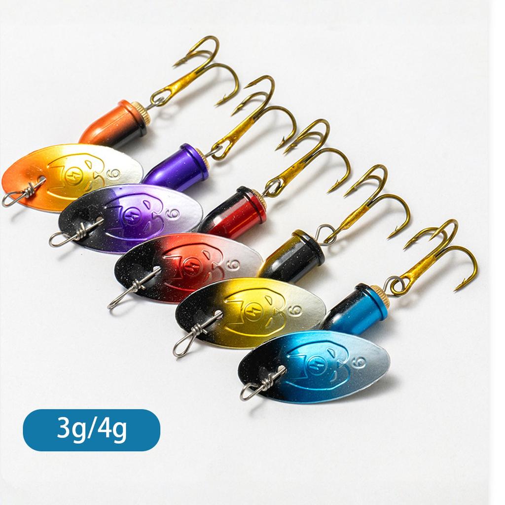 Spinnerbaits per Bass Trout – Premium con Ancorette e Palette Riflettenti per Pesca in Acqua Dolce e Salata – , , E Mortalmente Efficaci