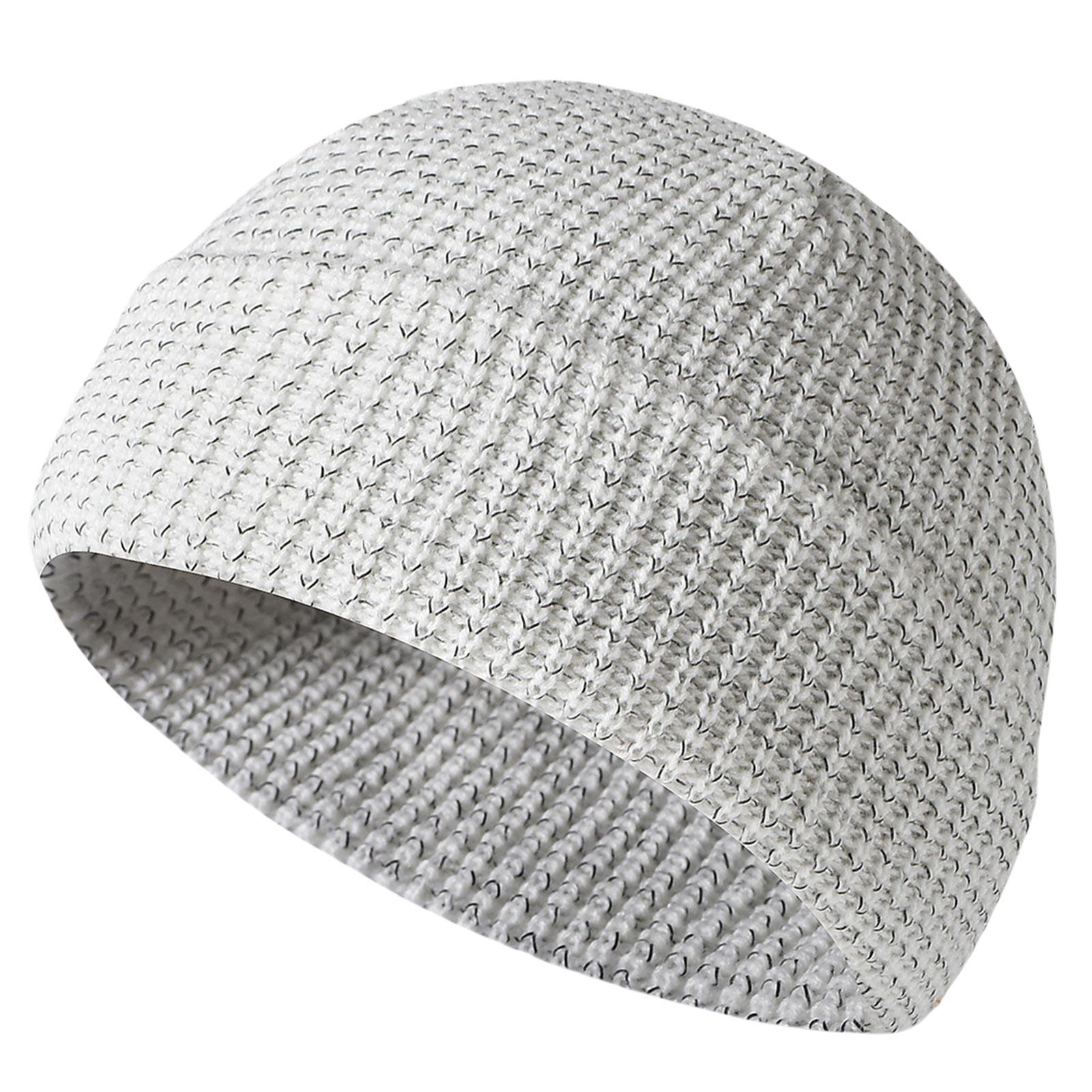 

Светоотражающая шапка-бини, шапки для рыбалки, ночного бега, уличная ветрозащитная вязаная шапка для занятий спортом на открытом воздухе и пеших походов 2