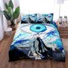 Satoru Gojo Jujutsu Kaisen Bettwäsche-Kollektion King Queen Doppelbett Vollbett Einzelbett Größe Mit Bettwäsche-Kollektion
