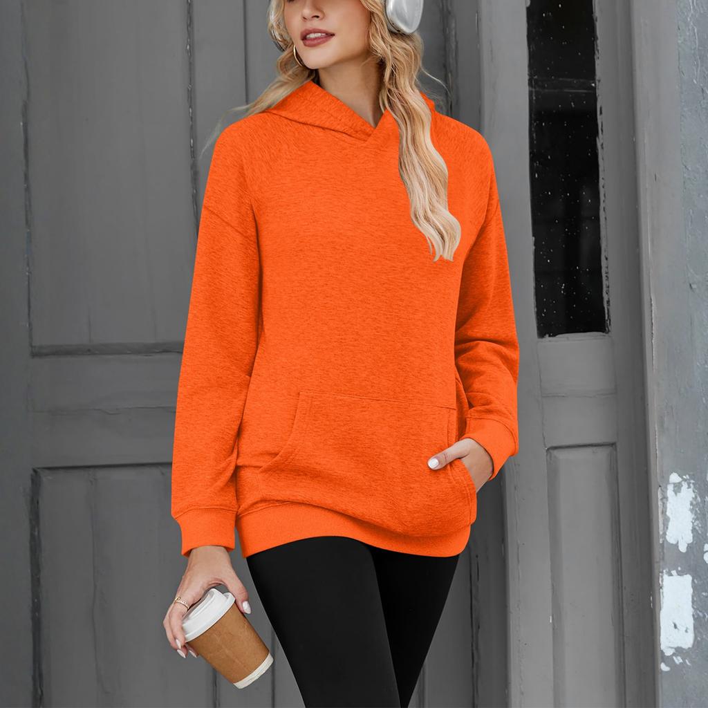 Women's Solid-color Fashionable Long-sleeved Top