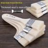 Traceless Soft Lamb Wool and Bristle Brush for Baking, Paint Coating, and Barbecue