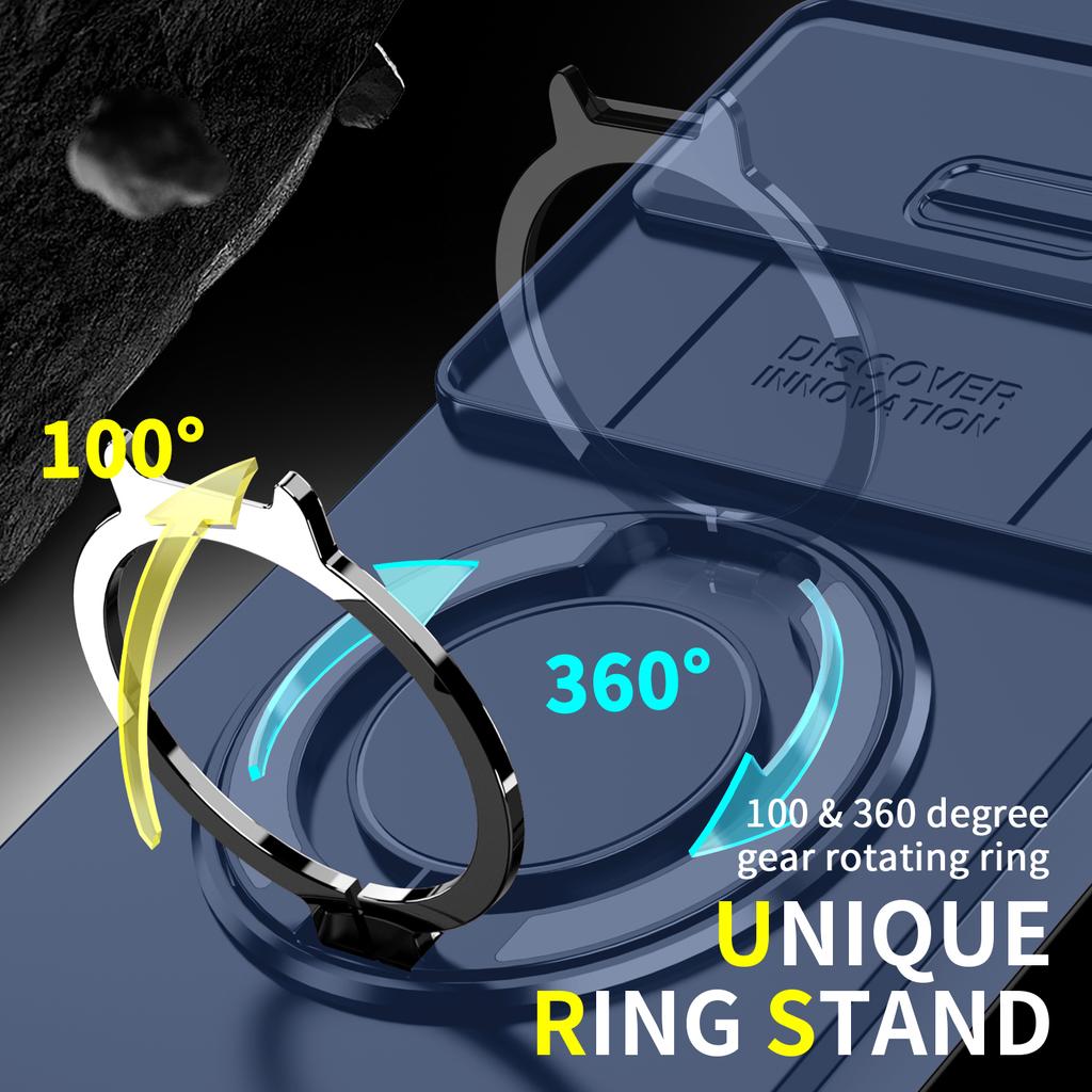 Invisible Ring Stand Cover Protection Case for Google Pixel 10 Pro XL 9 8 7 9a 8a Pixel10 Pixel9