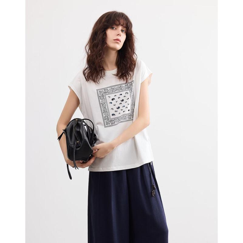 Women's Cooling Retro Print T-shirt