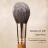 9-Piece Mini Makeup Brush Set Portable Travel Cosmetic Brushes Kit Eyeshadow Foundation Powder Brushes Beauty Makeup Tools