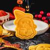 5 Set Biscuit Molds Baking Accessories Halloween Cookie Moulds Biscuit Molding Baking Supplies Suitable for Baking
