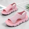 Women's Summer Breathable Hollow Sandals - Soft Sole, Comfortable Mom Shoes