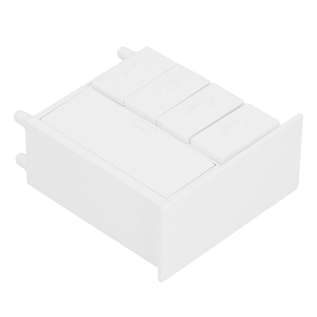 1:12 Miniature Cabinet Decorative Wooden Cabinet Furniture Model Toy Dollhouse Accessories
